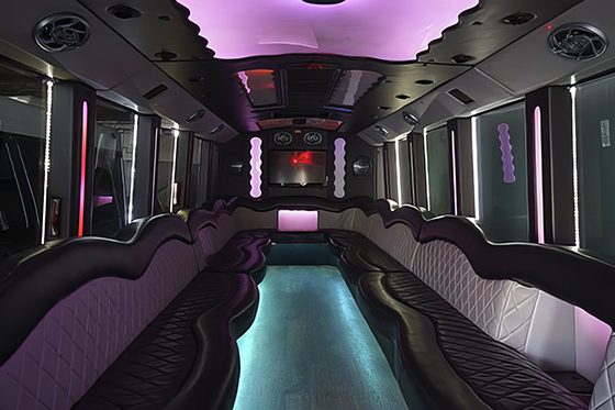 fancy party bus